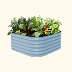 vego-garden-17-tall-4-in-1-small-modular-metal-raised-garden-bed-kit | Vego Garden