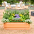 Vego Graden | 17" Tall 6 In 1 Novel Modular Metal Raised Garden Bed Kit Terra Cotta| Vego Garden