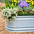 Vego Graden | 17" Tall 6 In 1 Novel Modular Metal Raised Garden Bed Kit Sky Blue| Vego Garden