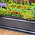 Vego Graden | 17" Tall 9 In 1 Novel Modular Metal Raised Garden Bed Kit Modern Gray| Vego Garden