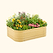 (Minor Scratch) 17" Tall 6 In 1 Medium Novel Modular Metal Raised Garden Bed Kit| Vego Garden