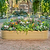 Vego Graden | 17" Tall 9 In 1 Modular Metal Raised Garden Bed Kit | Sunlight Oak | Vego Garden