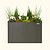 32" Extra Tall Modern 27" x 53" Metal Raised Garden Bed|Vego Garden| UrbanCharcoal  | Vego Garden