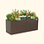 32" Extra Tall Modern 27" x 83" Metal Raised Garden Bed|Vego Garden| UmberBrown | Vego Garden