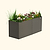 32" Extra Tall Modern 27" x 83" Metal Raised Garden Bed|Vego Garden| UrbanCharcoal | Vego Garden