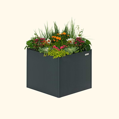 32" Extra Tall Modern 42" x 42" Metal Raised Garden Bed|Vego Garden| MidnightBlue | Vego Garden