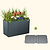 32" Extra Tall Modern Pro 27" x 53" Metal Raised Garden Beds  - With Intermediate Floor | Vego Garden