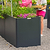 32" Tall Modern 27" x 83" Metal Raised Garden Bed - With Intermediate Floor | Vego Garden