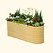 Vego Graden | 32" Tall 9 In 1 Modular Metal Raised Garden Bed Kit Sunlit Oak | Vego Garden