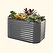 Vego Garden | 32" Extra Tall 6 In 1 Modular Metal Raised Garden Bed Kit | Modern Gray | Vego Garden