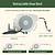 Retractable hose reel Set | Vego Garden