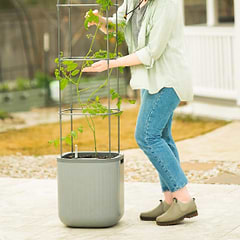 vego-garden-Self-WateringRollingTomatoPlanterPotwithTrellis