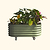 Vego Garden | Self Watering Garden Beds 2x4 Olive Green