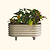 Vego Garden | Self Watering Garden Beds 2x4 Pearl White