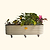 Vego Garden | Self Watering Garden Beds 2x6 Pearl White