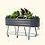 Elevated Garden bed gen2 modern gray 2x6| Vego Garden