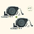 2-Pack Hi-Flow Retractable Hose Reel Set