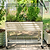 Front view of a Vego Garden wire cloche covering a planted white rolling raised bed.| Vego Garden
