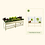 vegogarden elevated garden bed with cover sale 2 ft 8 ft white| Vego Garden