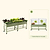 vego garden elevated rolling garden bed with cover sale - green| Vego Garden