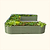 17 tall U-shaped metal garden container - Large Size | Olive Green | Vego Garden raised garden bed