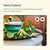 Safety Features: Rounded corners & heavy duty safety edging for increased safety of children and pets. | Vego Garden