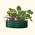 11" Tall 42" Round Modular Metal Raised Garden Bed Kit | Vego Garden | British Green | Vego Garden