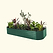 17" Tall 10 In 1 Modular Metal Raised Garden Bed Kit  | British Green| Vego Garden