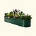 Vego Graden | 17" Tall 9 In 1 Modular Metal Raised Garden Bed Kit British Green | Vego Garden