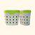 in-ground worm bin Lime | in-ground worm farm | twin pack