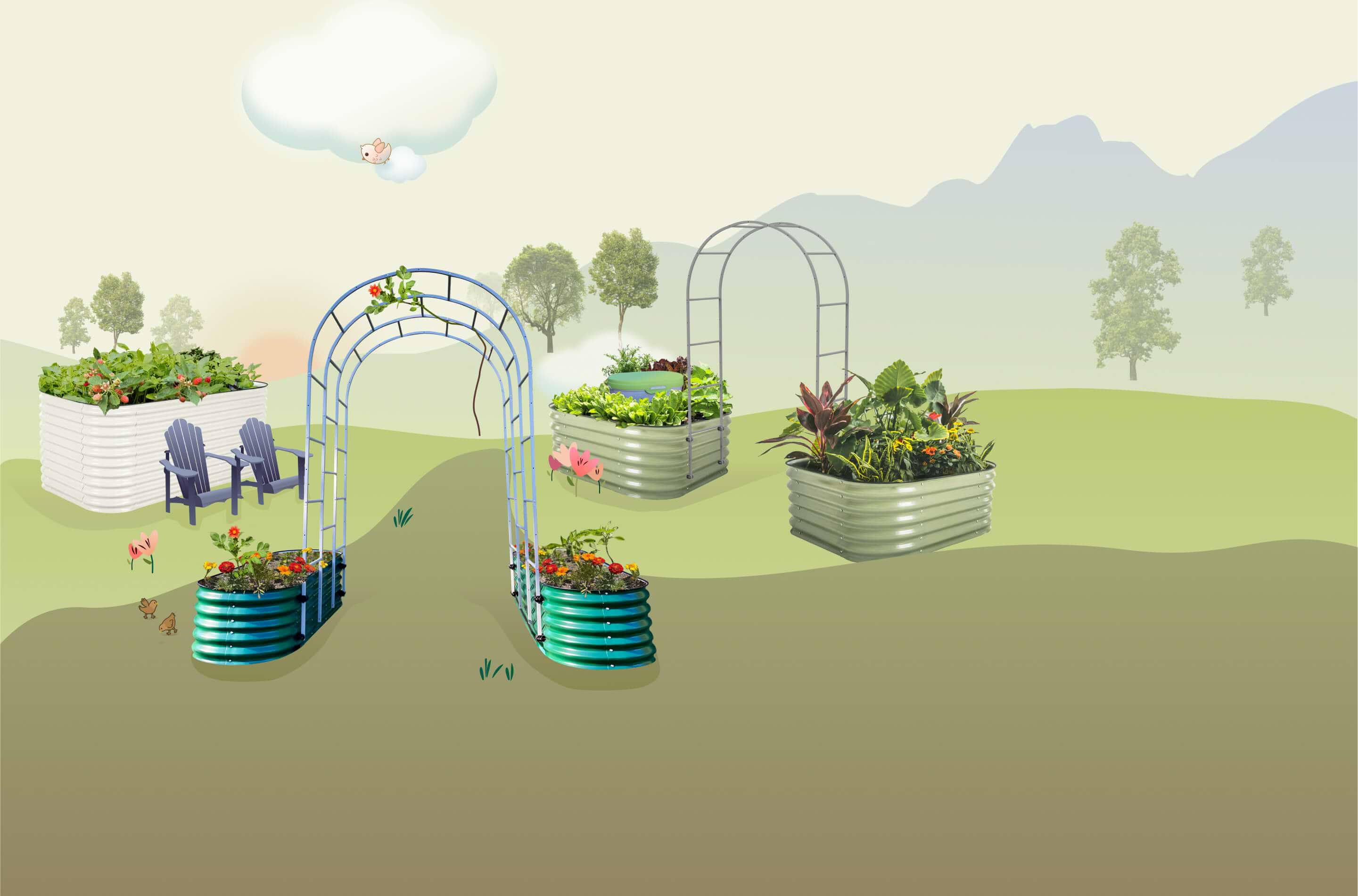 Vego garden beds