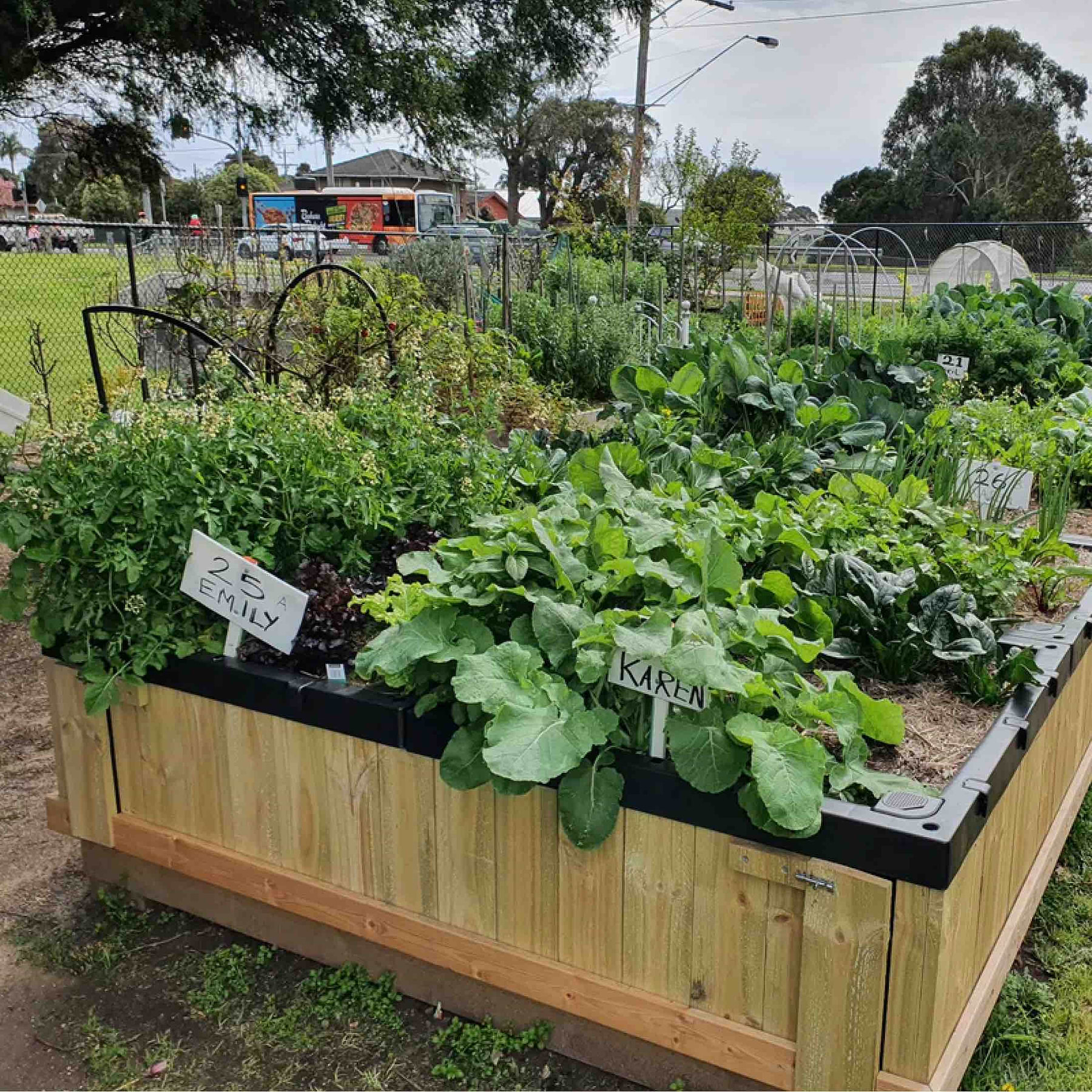 Foodcube Slim: Self-Watering Raised Garden Bed–Vego Garden