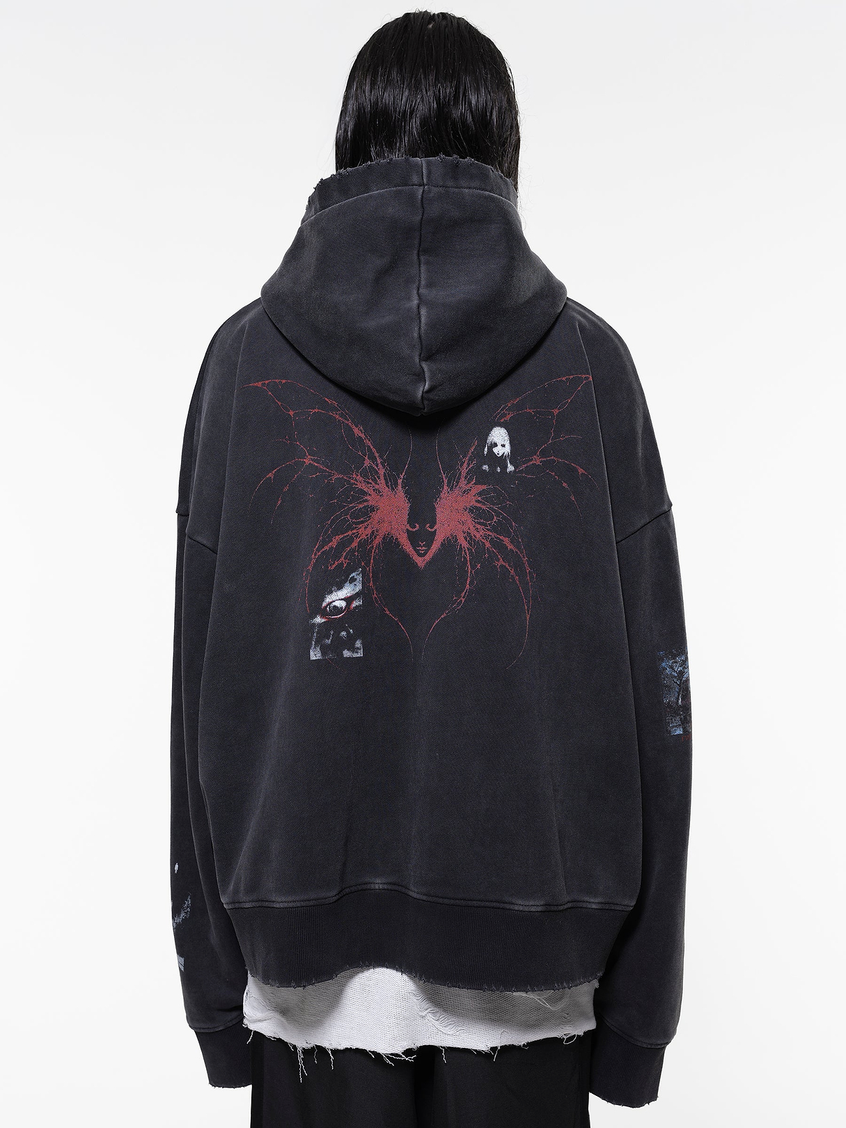 Afterlife Zip-Up Hoodie – DROP DEAD CLOTHING