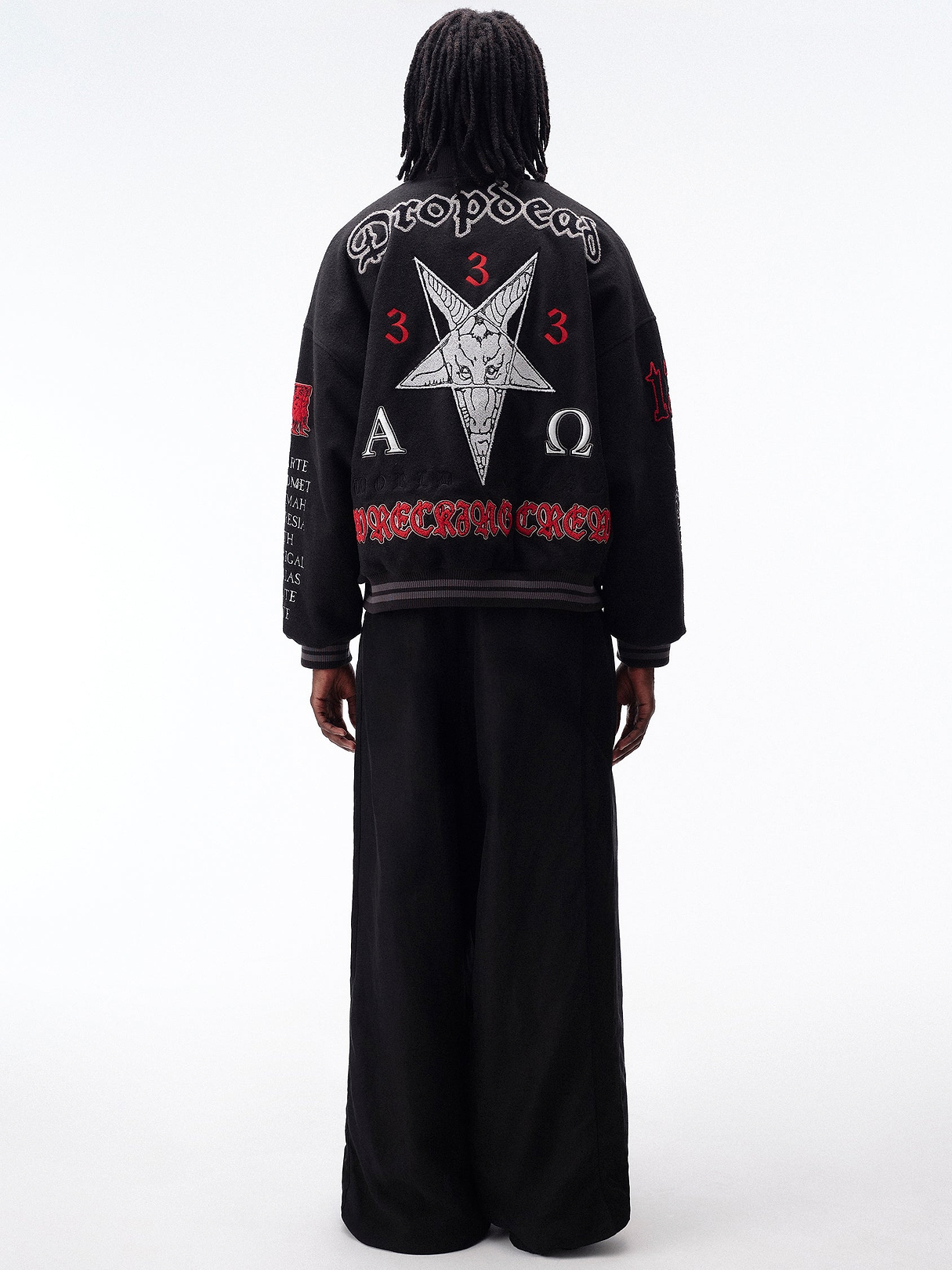 Breakdown Varsity Jacket – DROP DEAD CLOTHING