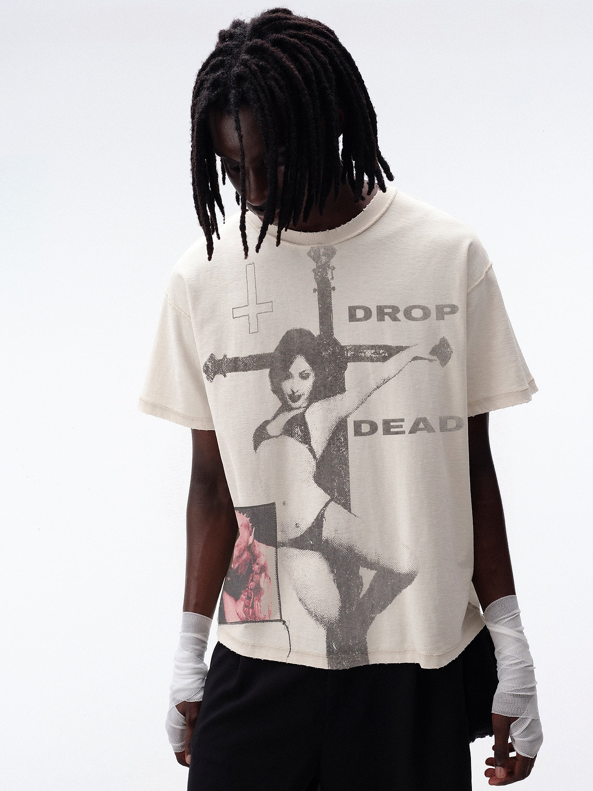 Corruption Boxy T-Shirt – DROP DEAD CLOTHING