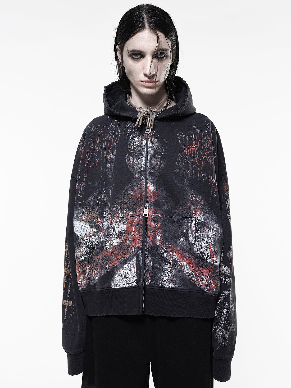 Left For Good Zip-Up Hoodie