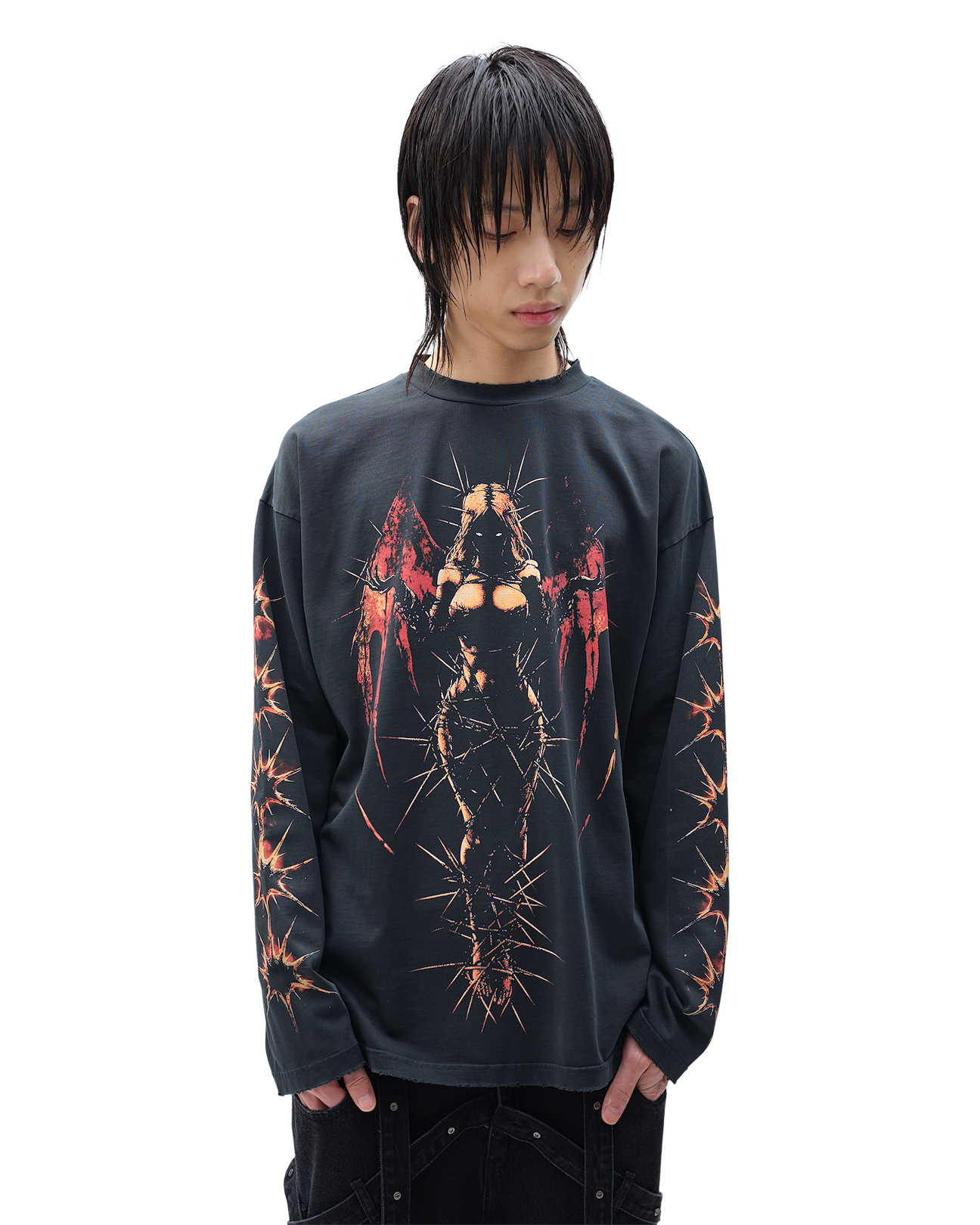 Drop Dead XXL 長袖シャツ メンズ ファッション 【公式通販】