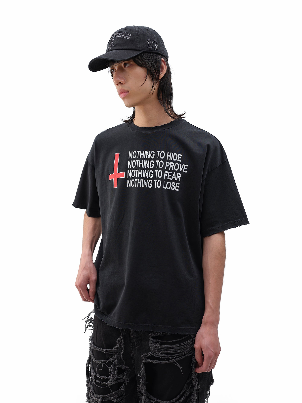 Crosswire Boxy T-shirt – DROP DEAD CLOTHING