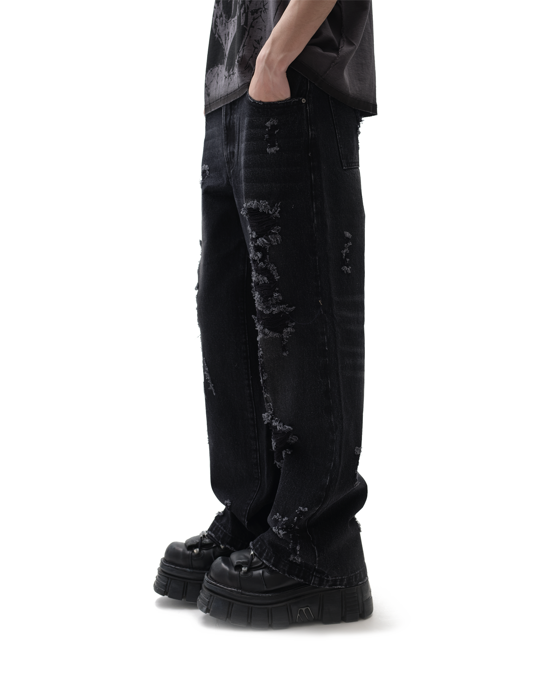 Drop Dead Burnout Black Ecom -- Man