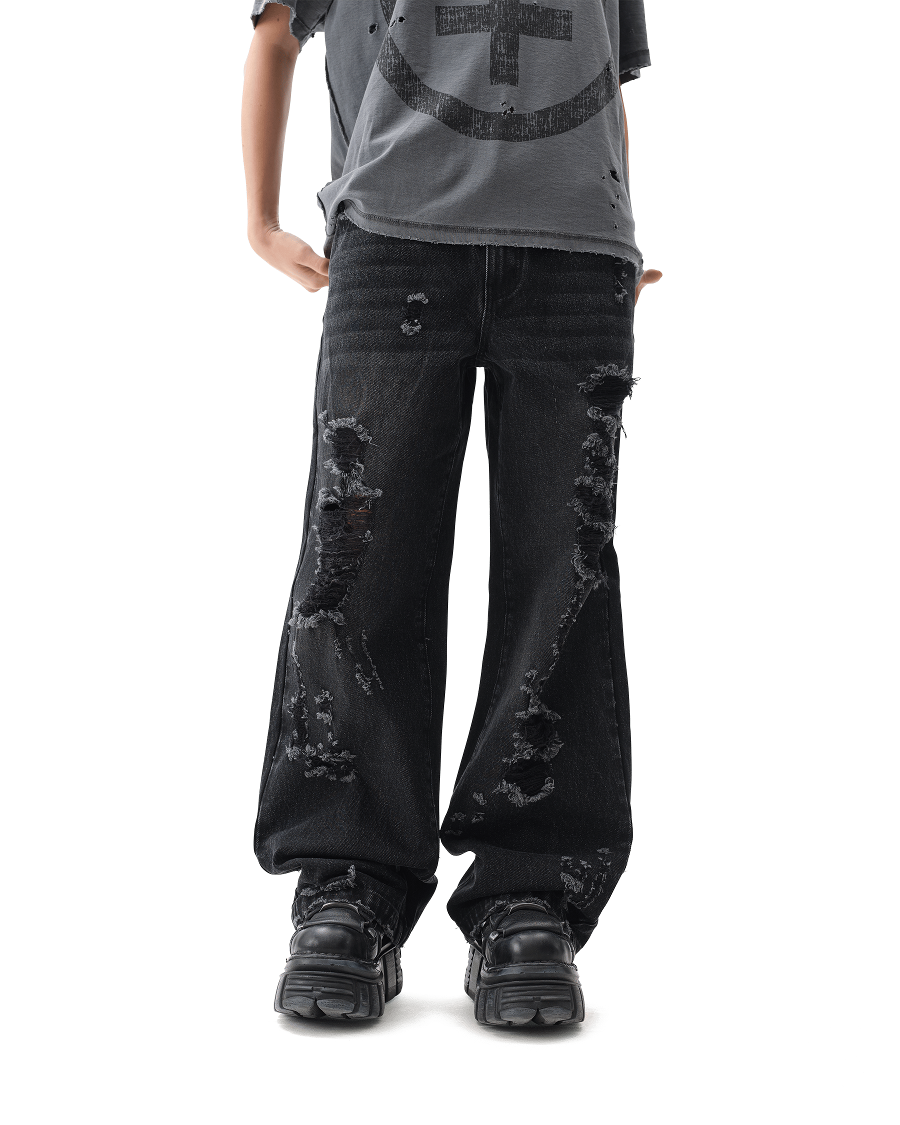 Drop Dead Burnout Black Ecom -- Man