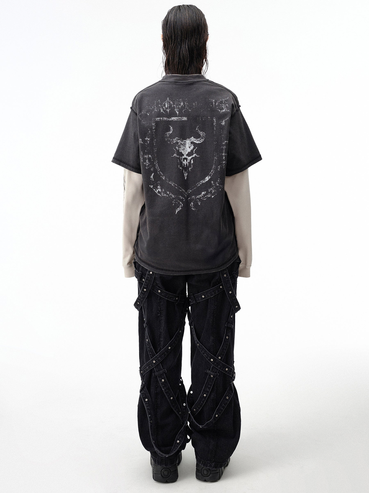 Mortal Vault Layered Longsleeve – DROP DEAD CLOTHING