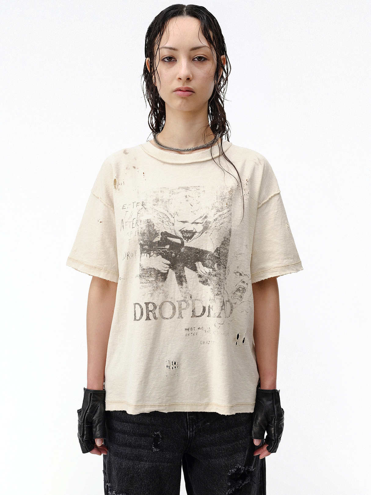 Sacred Insanity Boxy T-Shirt – DROP DEAD CLOTHING