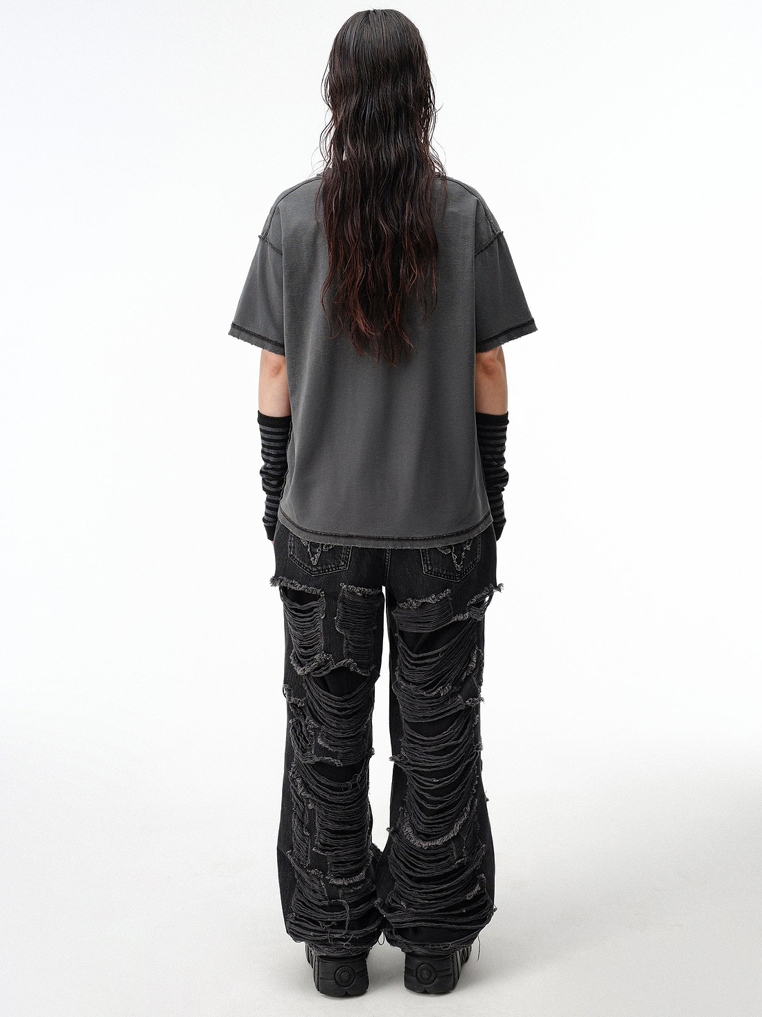Drop Dead Stacked Tee Ecom - Woman