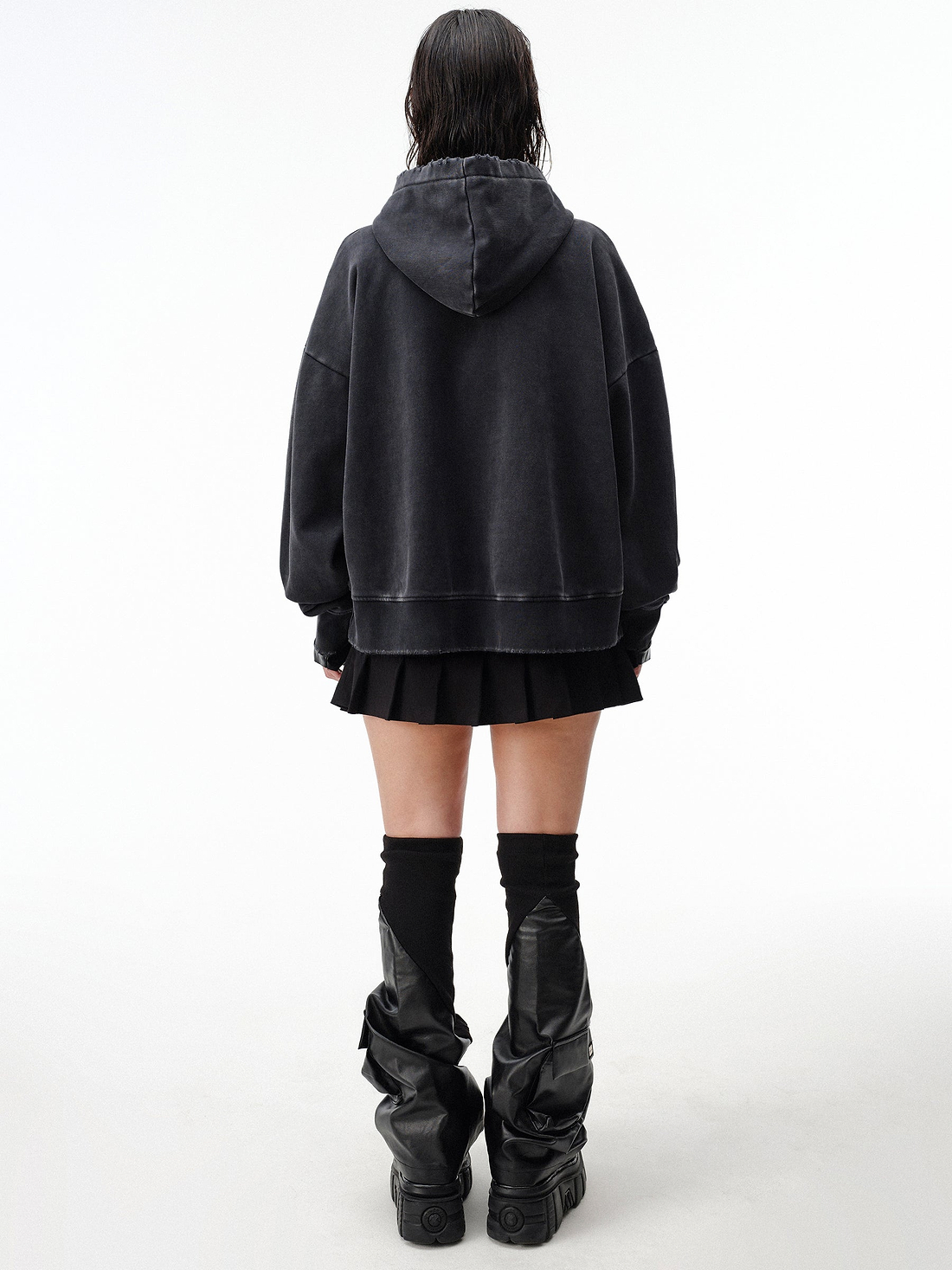 Drop Dead Stacked Hoodie Ecom -- Woman