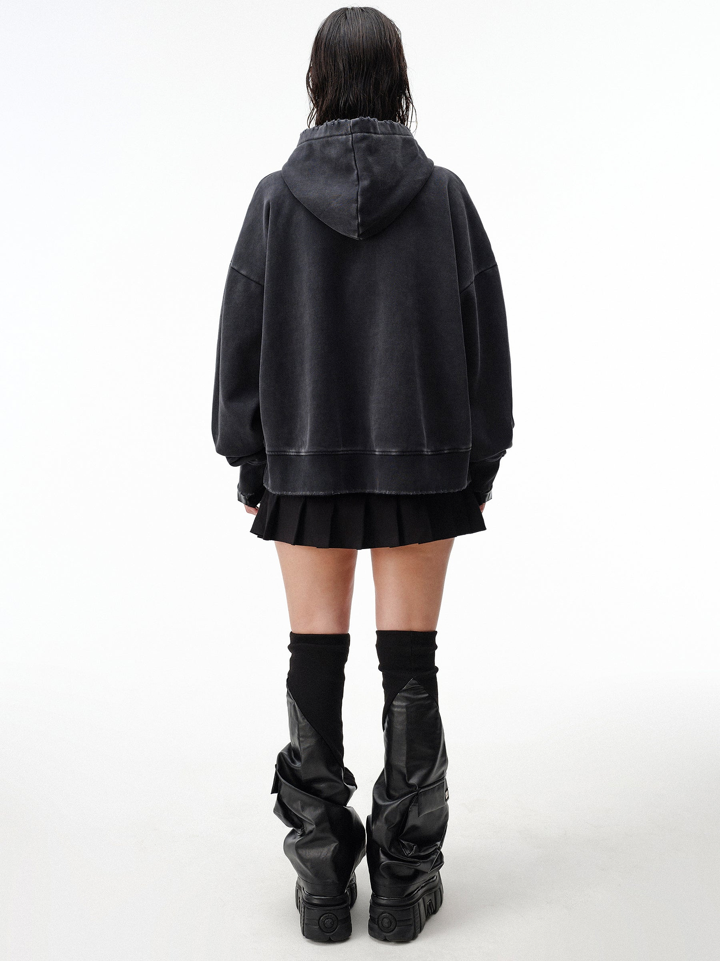 Drop Dead Stacked Hoodie Ecom -- Woman