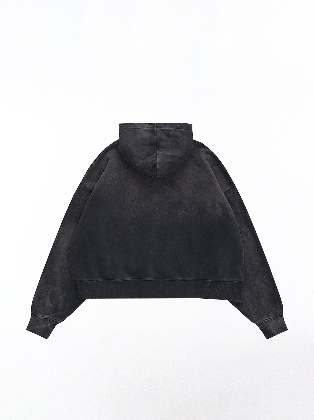 Stacked Zip-Up Hoodie