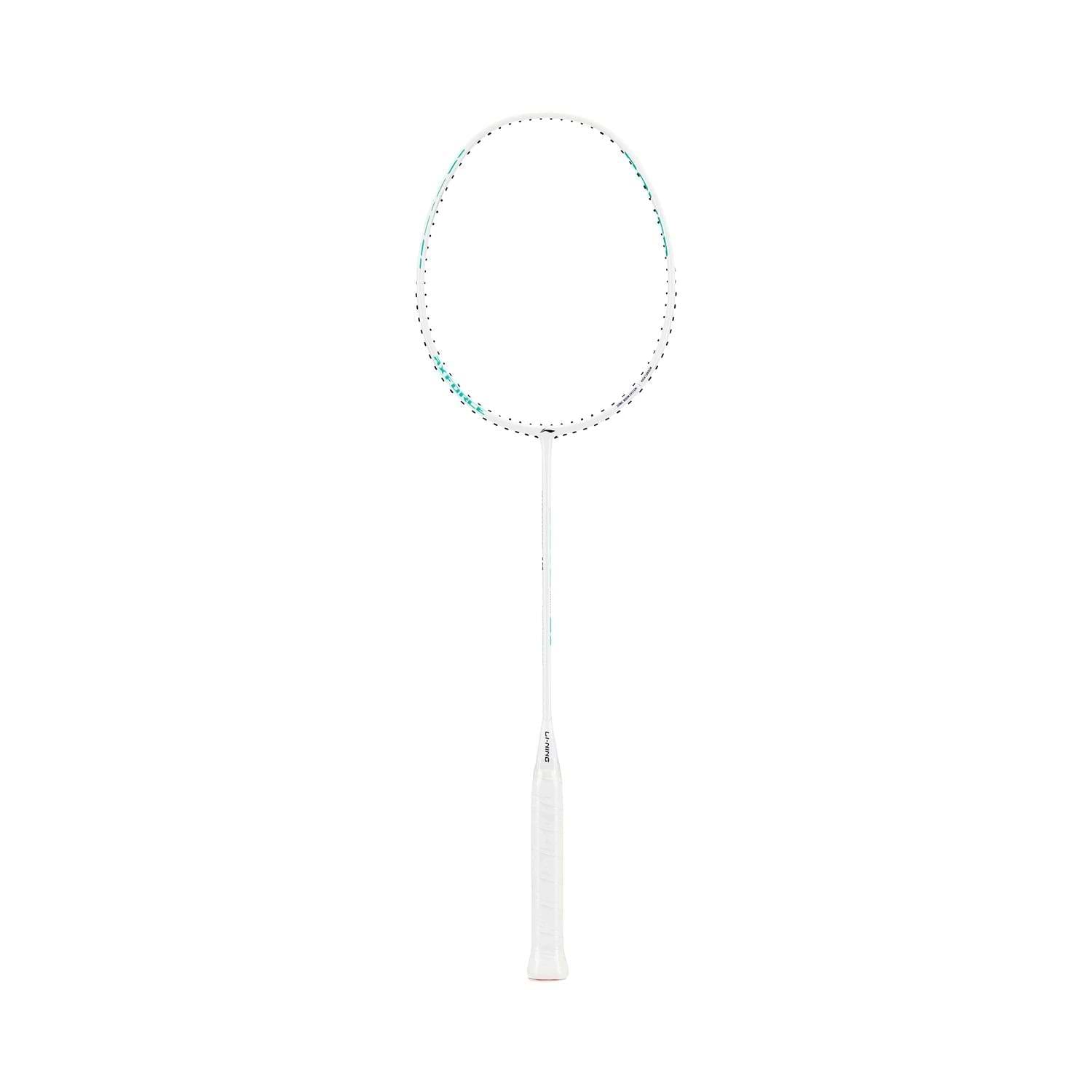 LI-NING AXFORCE 10 4U 白 Li-Ning Axforce 10 4U Badminton Racket - Pearl White (Strung
