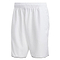 ADIDAS Mens Club 7" Badminton Shorts in white offer a comfortable fit with their elastic waistband, making them an excellent choice for sports such as badminton or for casual outings. Crafted by adidas, these shorts feature AEROREADY fabric designed to be lightweight and comfortable.