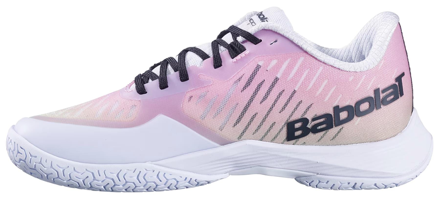 Babolat Shadow Tour 5 Womens Badminton Shoes - Pink / Green
