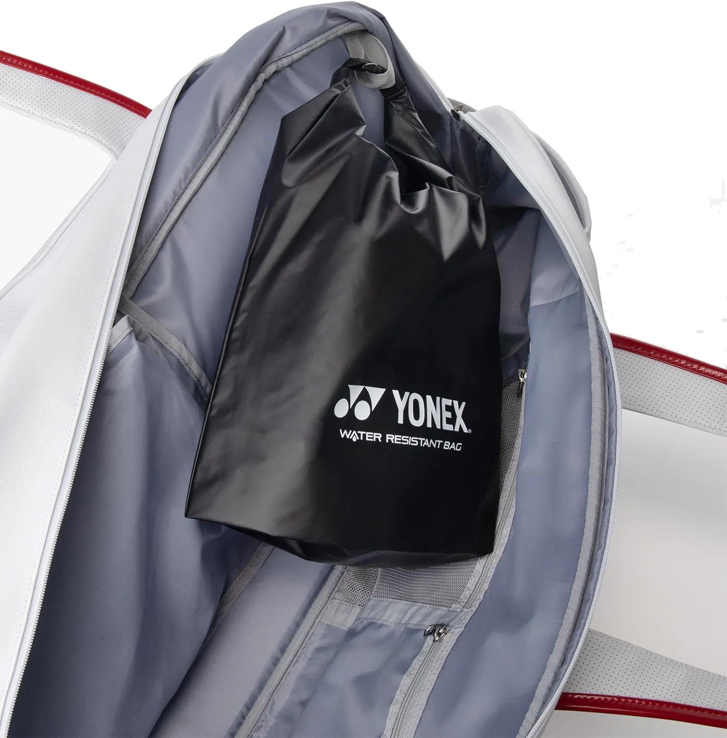 Yonex 02631WEX Expert Tournament Badminton Bag - White — Badminton HQ